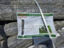 New All Metal Hot Dip Galvanized Field Fence