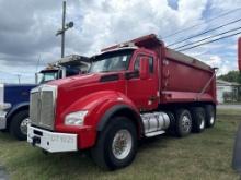 2017 Kenworth Tri-axle T880 Dump Truck