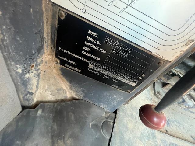 Komatsu D375a-6r Dozer