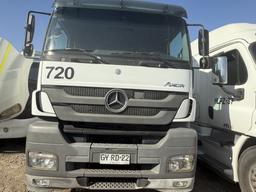 2015 Mercedes Axor 1936 Ls Sleeper Tractor