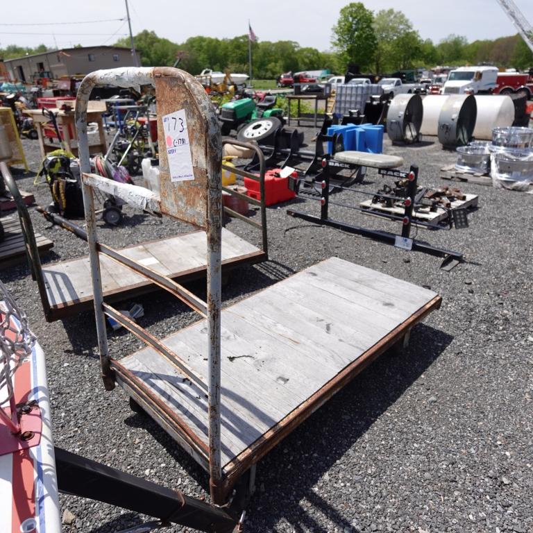 Warehouse Flatbed Cart