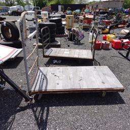 Warehouse Flatbed Cart