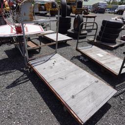Warehouse Flatbed Cart