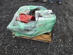 Pallet Lot Of Welders. Toolboxes, Cables...