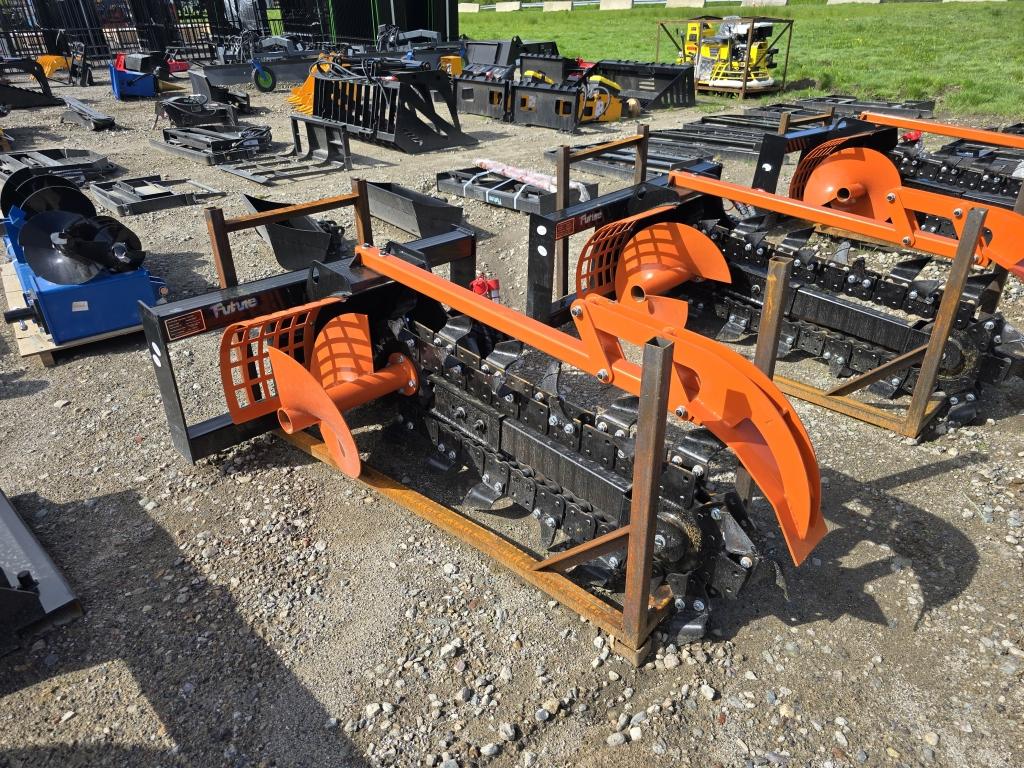 New Future Ft-d39f Skidsteer Trencher