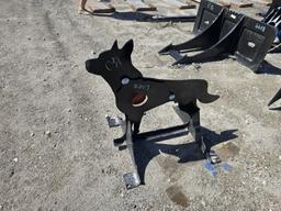 New Ar500 Coyote Target W/ Heart Flapper