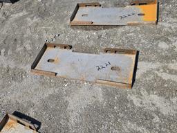 New Skidsteer Mounting Plate