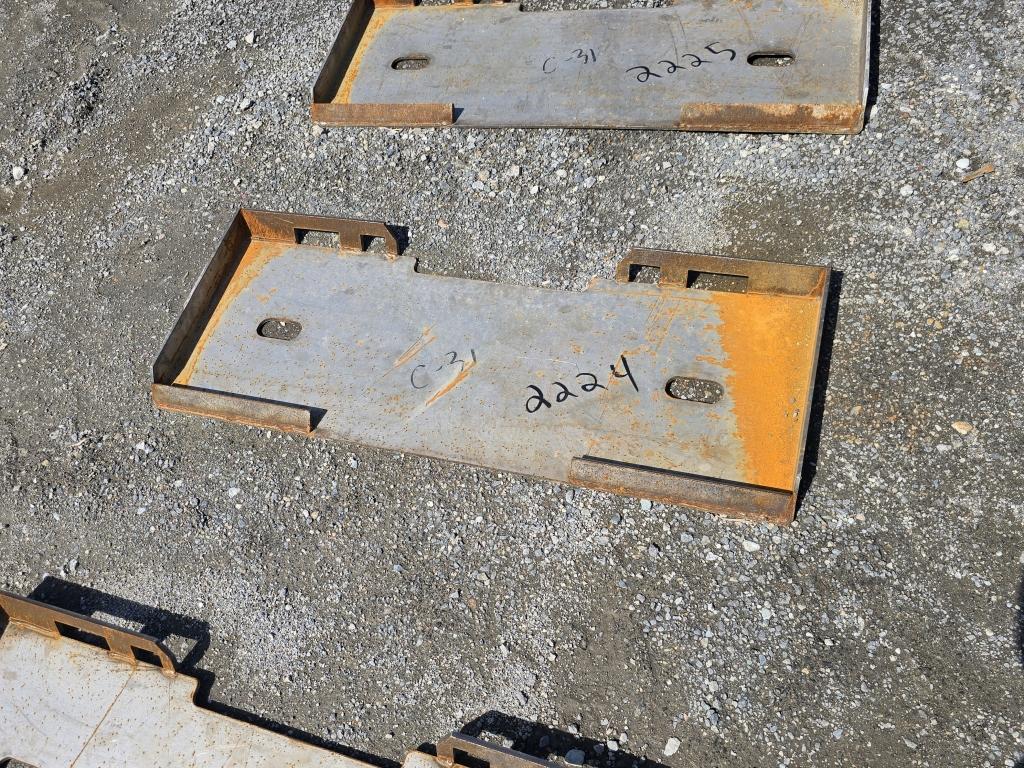 New Skidsteer Mounting Plate