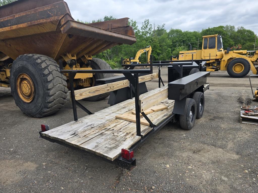Homemade Tandem Axle Tag Trailer