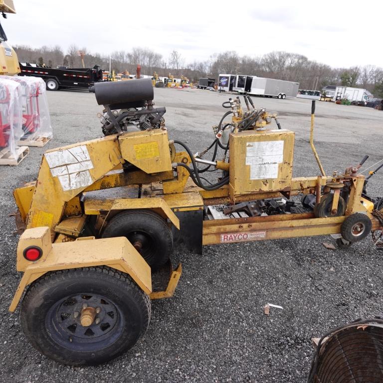 Rayco Stump Grinder Trailer