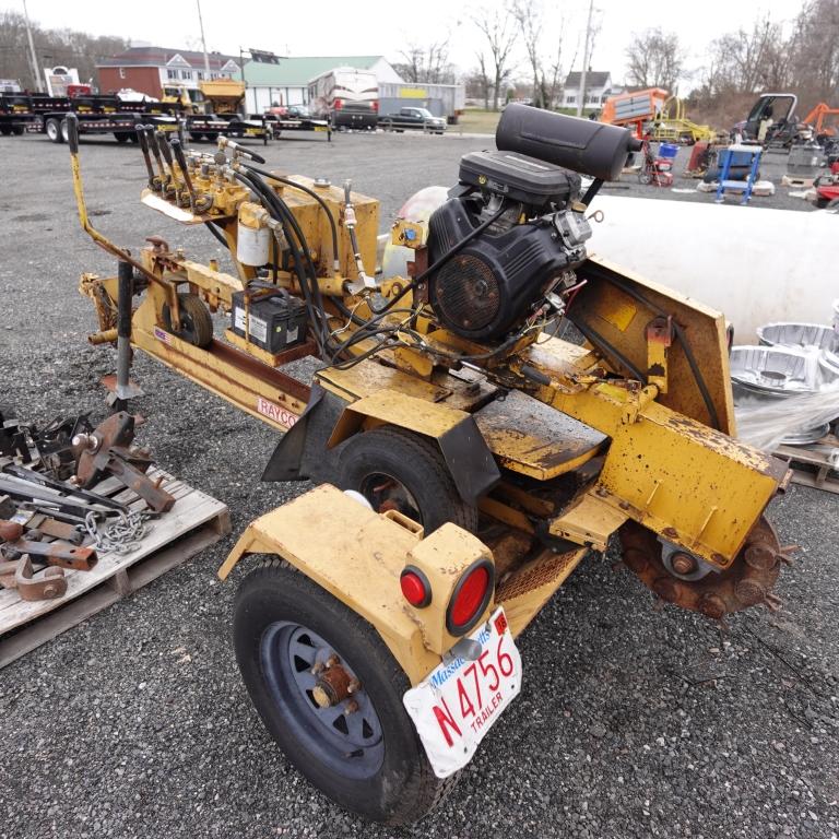 Rayco Stump Grinder Trailer