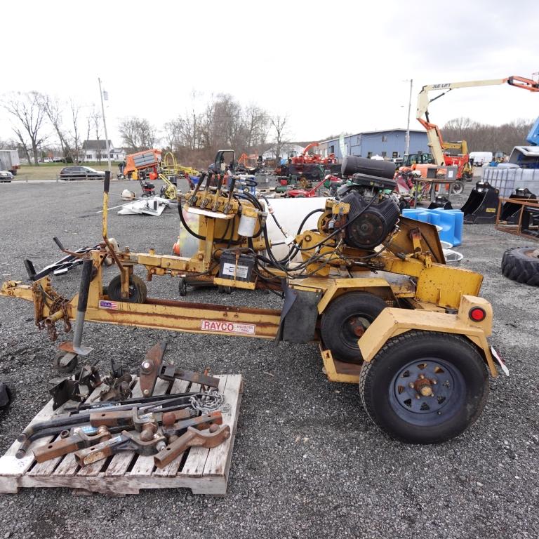 Rayco Stump Grinder Trailer