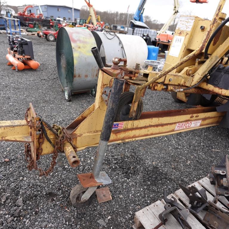 Rayco Stump Grinder Trailer