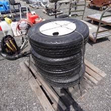 (4) Goodyear Tire/Wheel  8.75R16.5LT