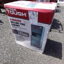 New Hyper Tough 5-Drawer Rolling Tool Cabinet