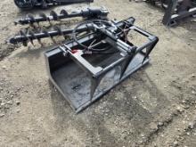 New Future Grapple Bucket For Mini Skidsteer