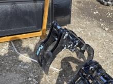 New 3 Over 2 Excavator Grapple