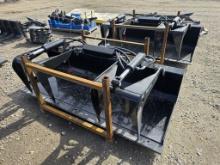 New Future Ft-pg72c Skidsteer Plate Grapple