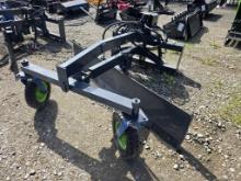 New Future Ft-gr87 Skidsteer Grader W/ Hyd Wheels