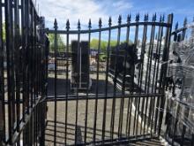 2 Pc New Metal Gate W/ Deer