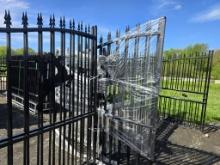 2 Pc New Metal Gate W/ Deer