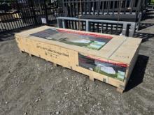 New All Metal 42ft X 30ft Metal Storage Shed