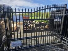 New All Metal 7ft X 20 Metal Farm Gate