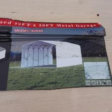 New 20ft x 30ft Metal Garage
