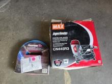 New Max Superroofer Roofing Coil Nailer W/ Hose