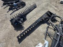 New Hedge Trimmer Excavator Attachment