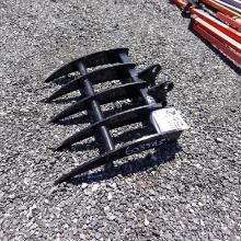 New Excavator Rake