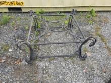 wrought iron coffee table