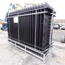 New (30) 10ft x 7ft Steel Fence Panels w/Posts &