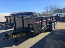 2025 Kaufman 16' Tandem Axle Dump Trailer