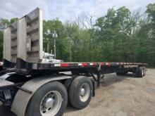 2016 Transcraft 48ft Flat Deck Trailer