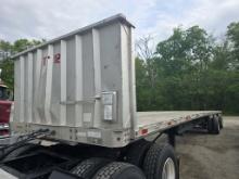 2012 Manac 48ft Flat Deck Trailer