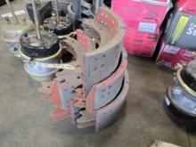 Lot of Semi-Truck Brake Shoes