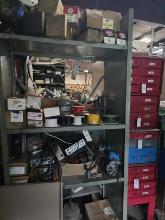 Contents Of Shelves And Rack