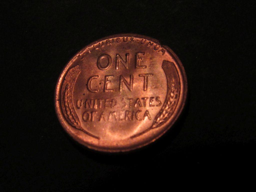 1955 S WHEAT CENT BU++++ Est: 25