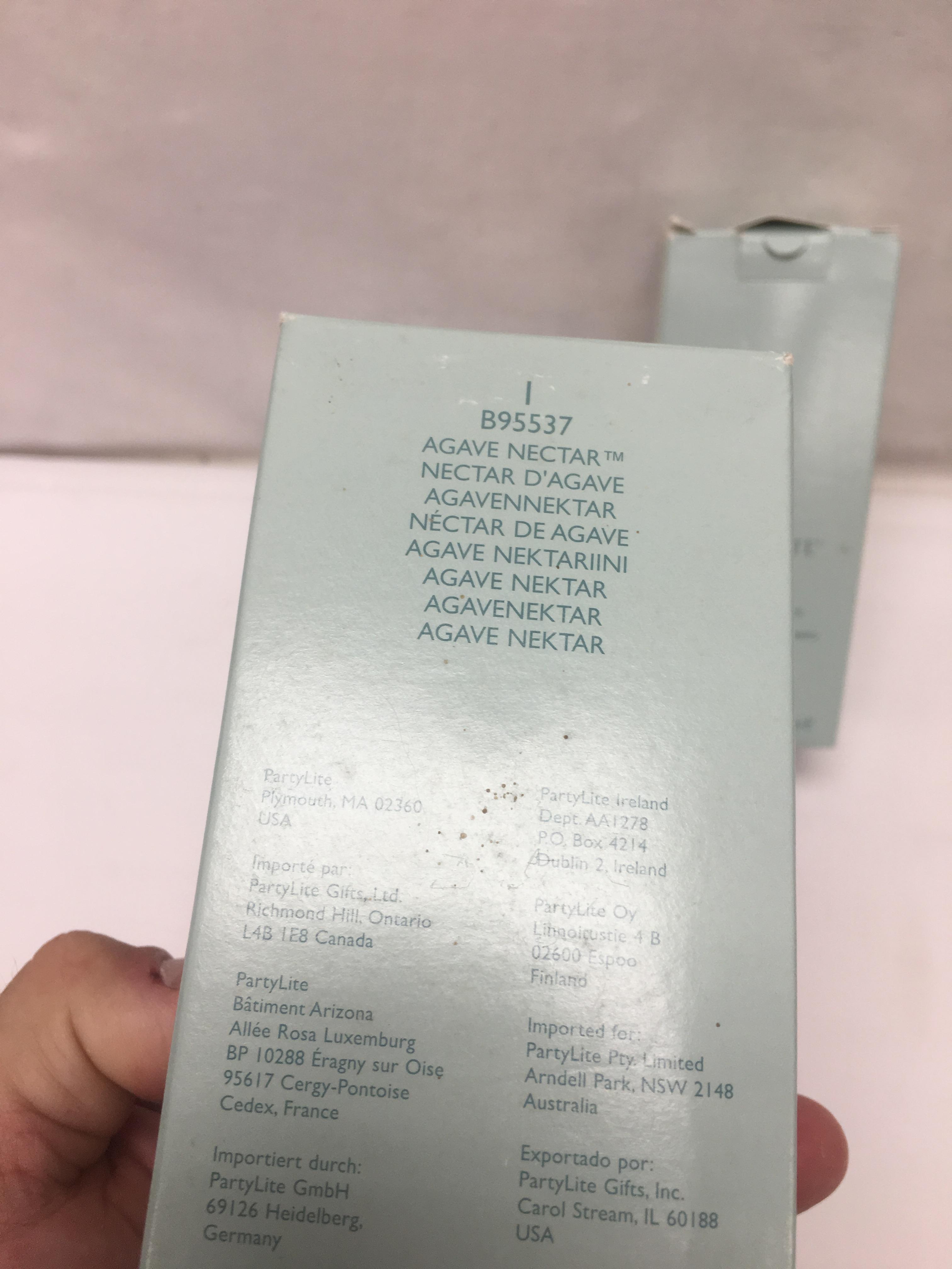(2) PartyLite Body Washes/Agave Nectar