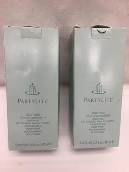 (2) PartyLite Body Washes/Agave Nectar