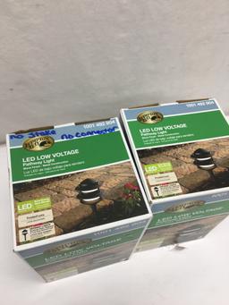 (2) LED Low Voltage Pathway Lights