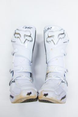 5 Ryan Dungey - Signed Pair of Race Boots