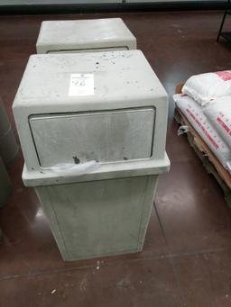 Rubbermaid Trash Cans