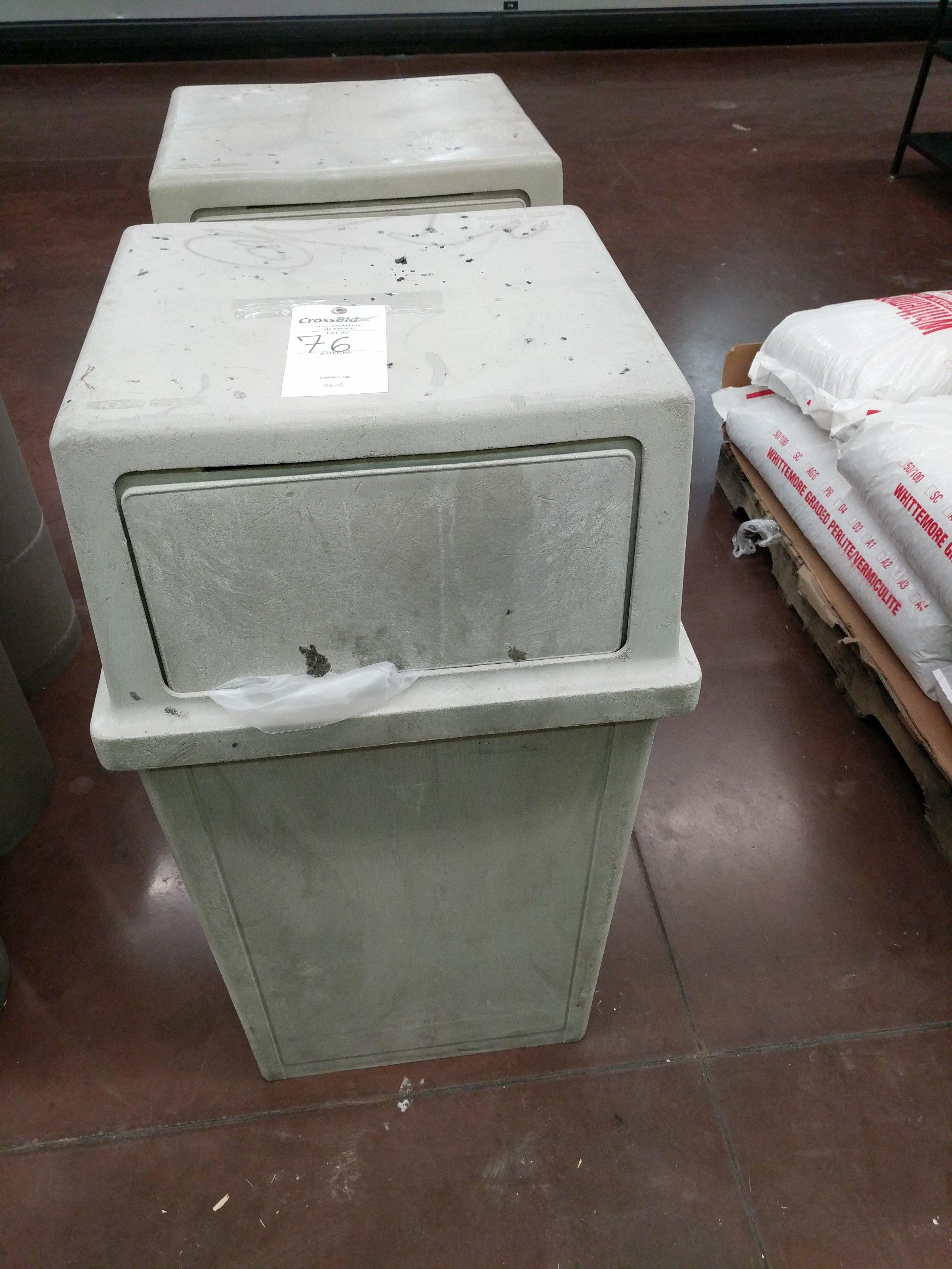 Rubbermaid Trash Cans