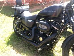 2009 HARLEY DAVIDSON 883H SPORTSTER IRON HEAD, VIN 1HD4LE2419K462413, VANCE TIRES, PIPES, LOWERED,