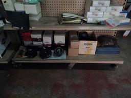 MISC. LOT OF LAWNMOWER AND CHAINSAW PARTS