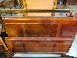 OAK WATERFALL & GOLD BED