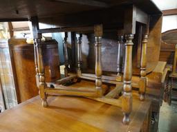 TWO DROP LEAF TABLES