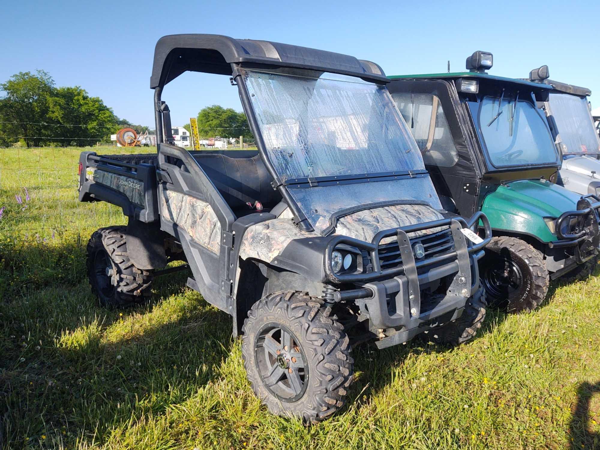 JOHN DEERE GATOR 625I, S/N FD620DA10206, 4WD
